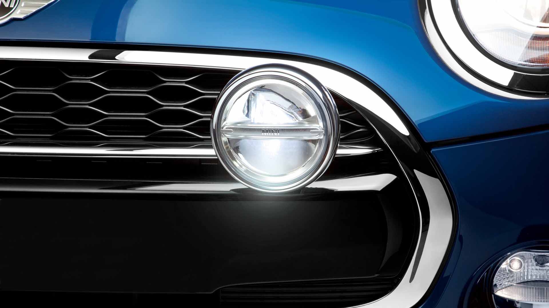 Mini cooper extra front clearance lights