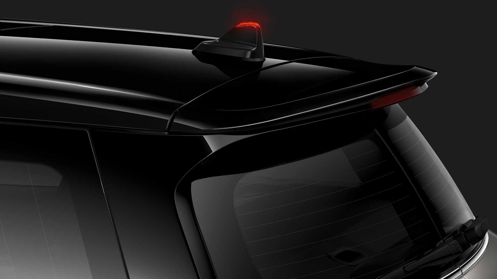 Jcw rear outlet spoiler
