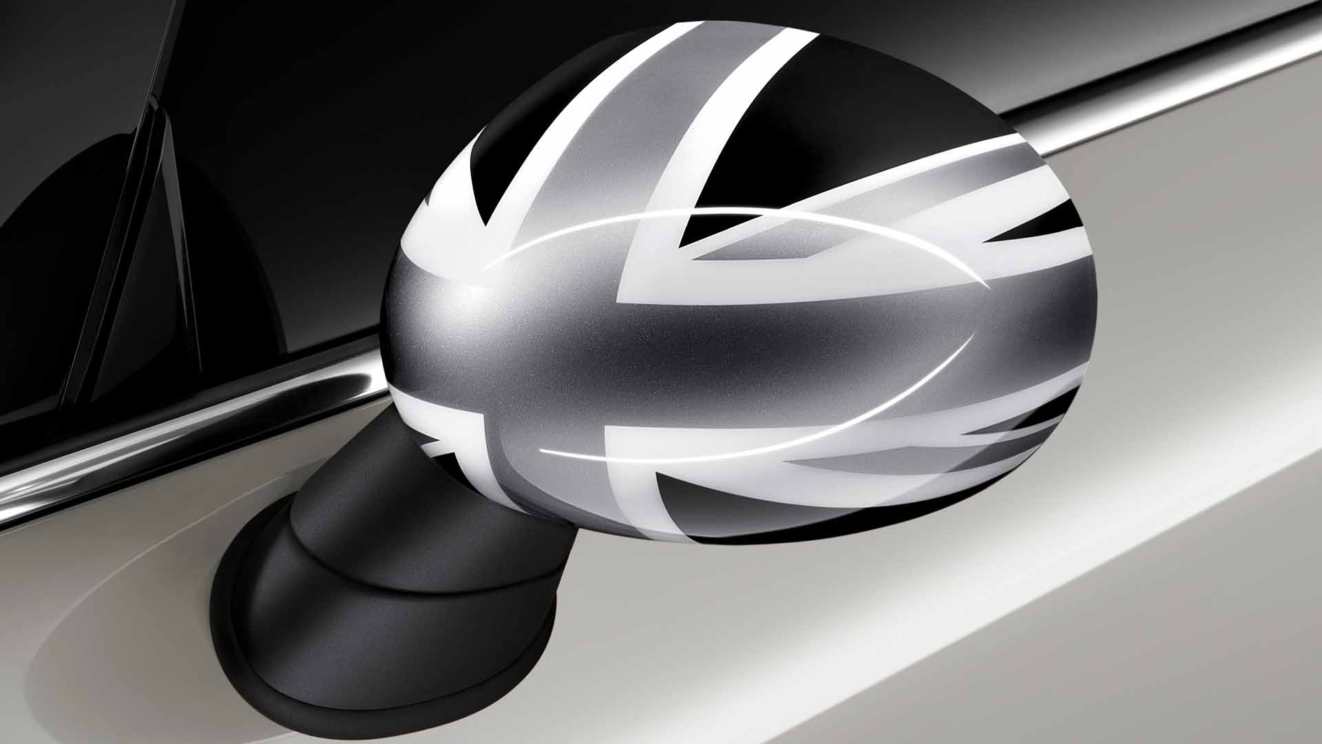 MINI exterior mirror caps Black Jack