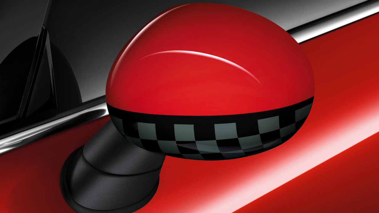 Mini countryman mirror hot sale caps