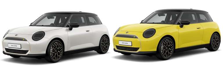 MINI All-Electirc - customisation – colours